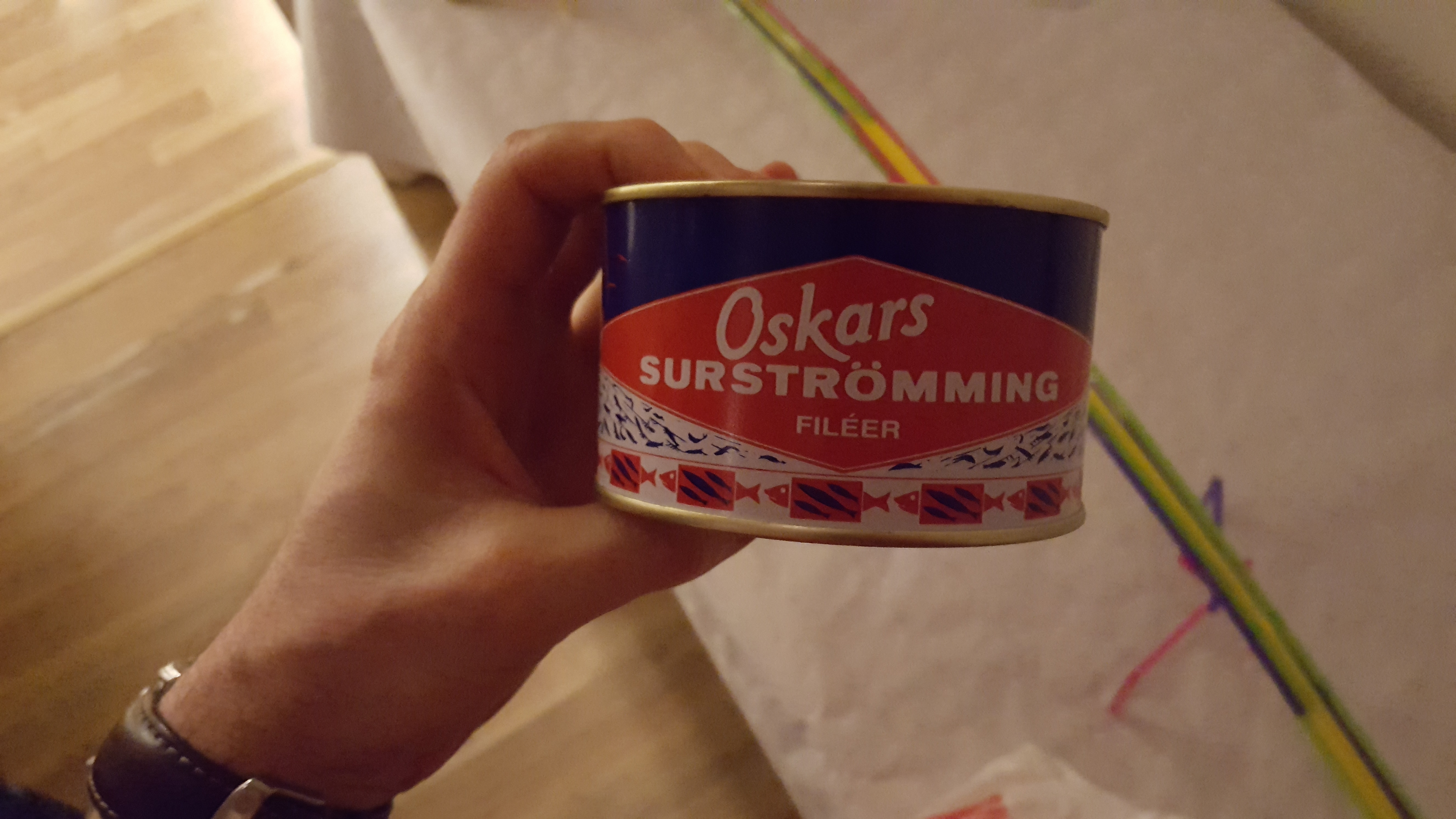 Surströmming can