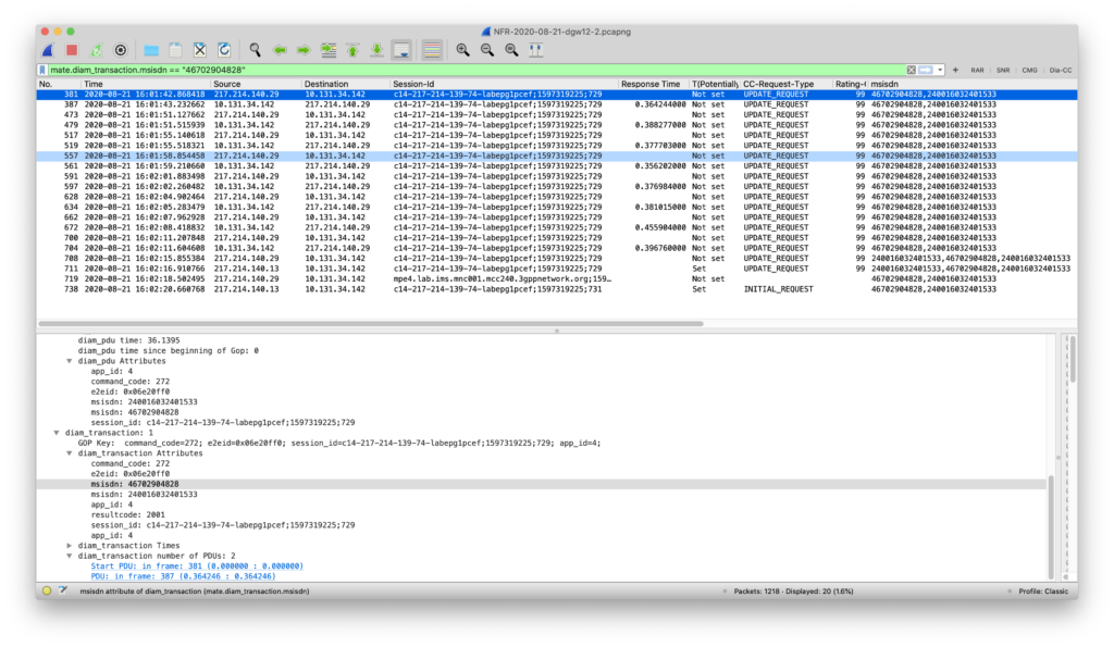 wireshark filter by application